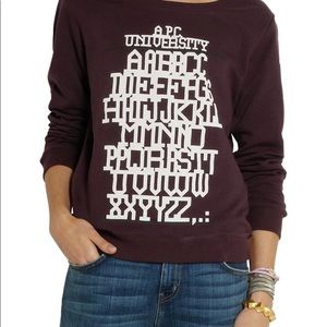 A.P.C. University Sweatshirt